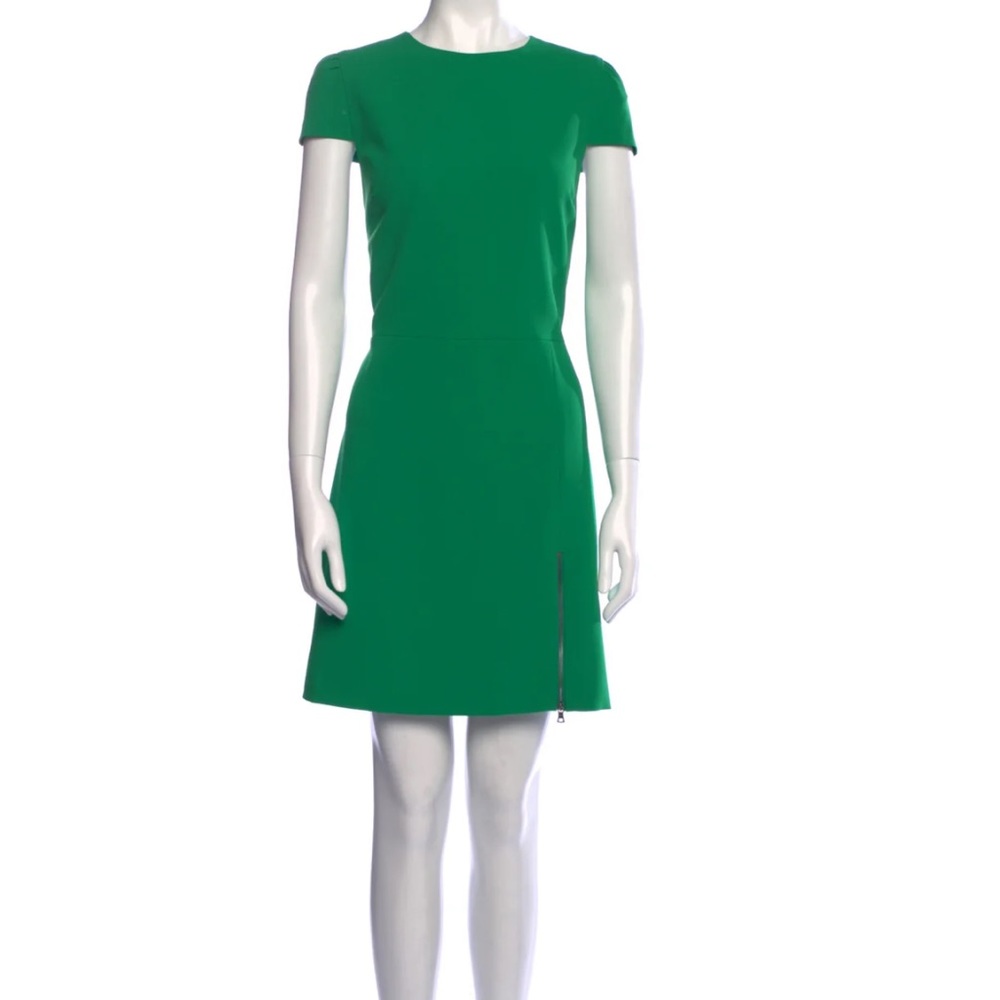 Worn once - Alice + Olivia Crew Neck Mini Dress - 10